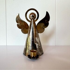 Vintage Brass & Metal Candleholder